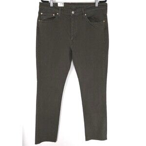 LEVI'S PREMIUM 511 New Men’s Jeans Slim Stretch 36x32 Leafy Green 04511-6293